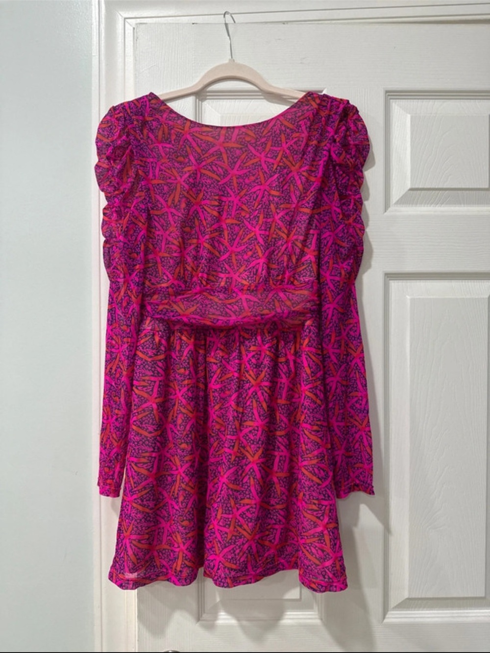 Lilly Pulitzer Pink & Orange Printed Mini Dress